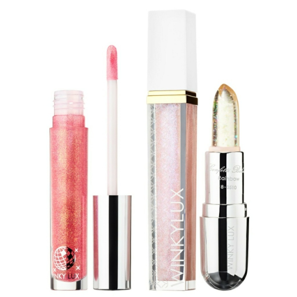 🍰🆕Winky Lux Cupcake bag & lip trio BRAND NEW - Picture 4 of 8